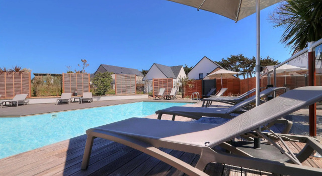 Двухместный номер Comfort с балконом Best Western Hôtel Le Bellevue Quiberon