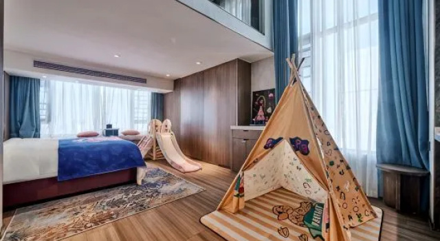 Семейный люкс Starwood Future Loft Suite Meisu Hotel (Changsha South Railway Station · Duhua Road Metro Branch)