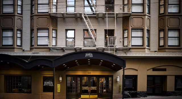 Hotel Zeppelin San Francisco, Забронировать Отель Бизнес-отели Сан-Франциско, рядом с Saint Francis Memorial Hospital, 4* 5*