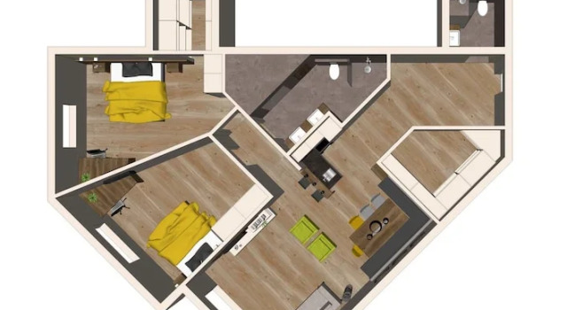 Апартаменты Deluxe Aparthotel AlpTirol