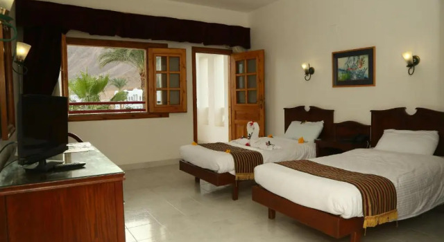 Двухместный номер с видом на горы Happy Life Village Dahab