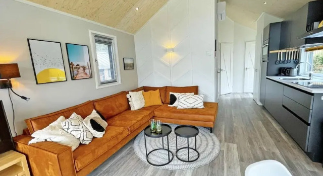 Коттедж Comfort Beautiful House With Covered Terrace, Located in a Holiday Park in Rhenen