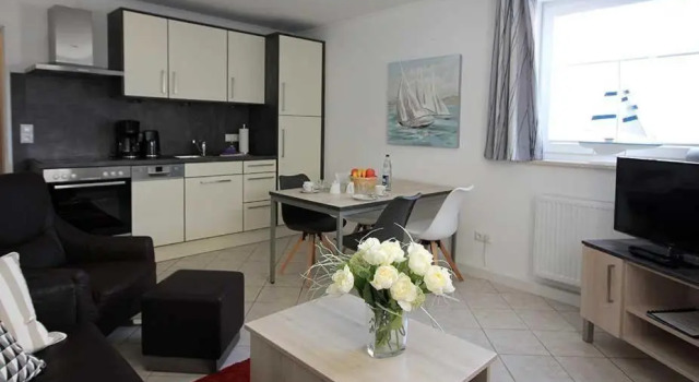 Апартаменты Strandnahe-Ferienwohnung-15-im-Haus-Seeluft-in-Duhnen