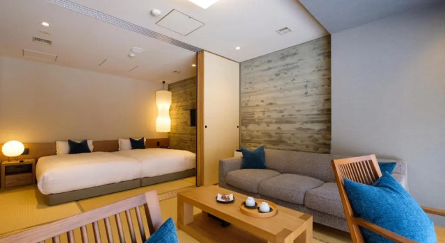 Двухместный номер Standard с балконом Okujozankei Onsen Kasho Gyoen