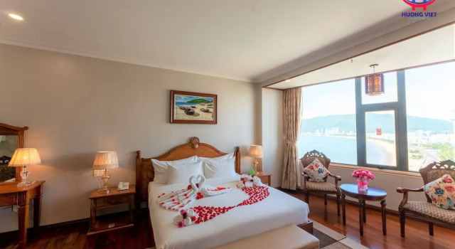 Двухместный номер Luxury с видом на океан Huong Viet Hotel Quy Nhon - Beachfront