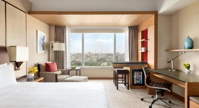 Двухместный номер Deluxe с видом на парк Kerry Hotel Pudong, Shanghai