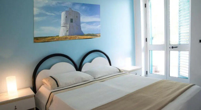 Апартаменты с 2 комнатами с видом на сад Luxurious Villa in Torre Suda with Jacuzzi