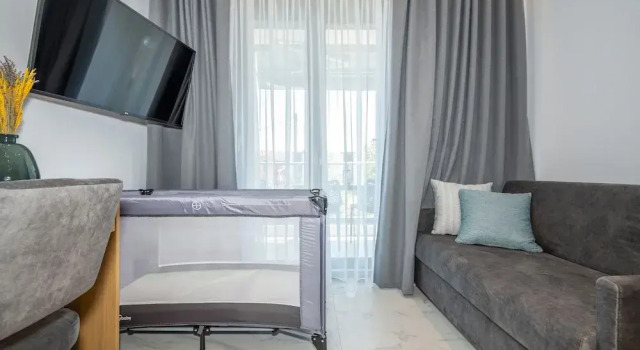 Апартаменты Premium с 2 комнатами с балконом Kima Premium Apartments