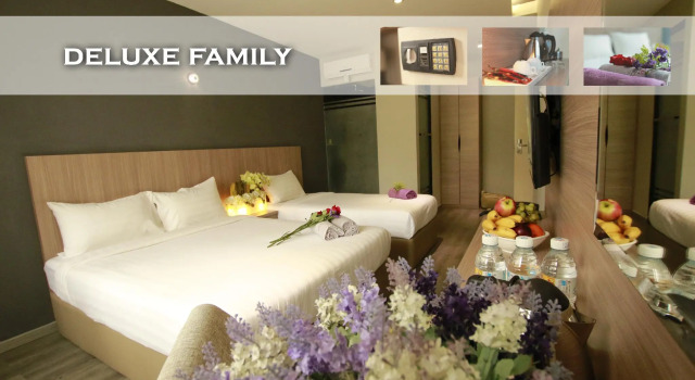Семейный номер Deluxe Hotel 99 Kuala Lumpur City