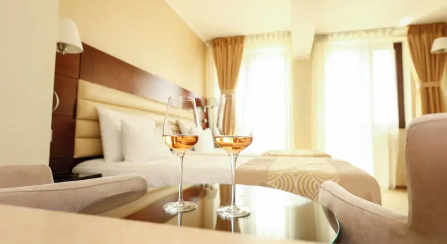 Двухместный номер Standard с балконом Grand Hotel Coroana