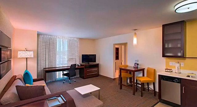 Двухместный люкс Residence Inn by Marriott Jackson The District at Eastover