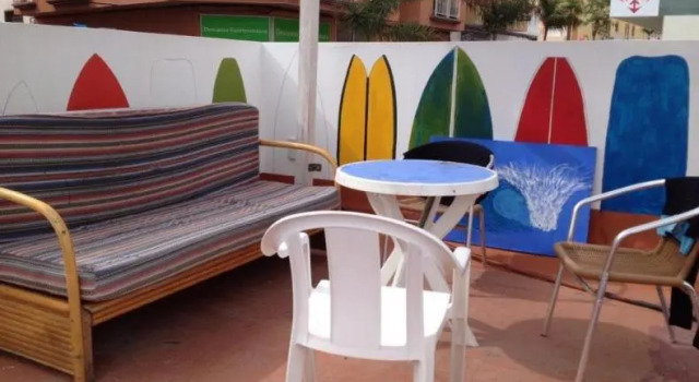 Кровать в общем номере KAKTUS BEACH House