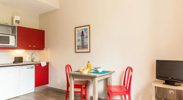 Студия Résidence Pierre & Vacances Le Fort de la Rade
