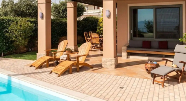 Коттедж Villa Kalida, Stunning Seaview and Relax