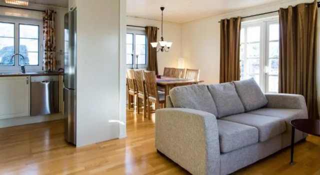 Коттедж с 3 комнатами с балконом и с красивым видом из окна Vesterålen Resort & Kysthotell