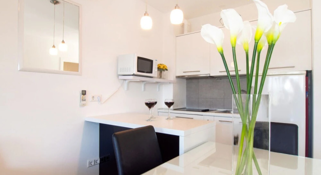 Апартаменты с балконом и с видом на море Villa Lavanda