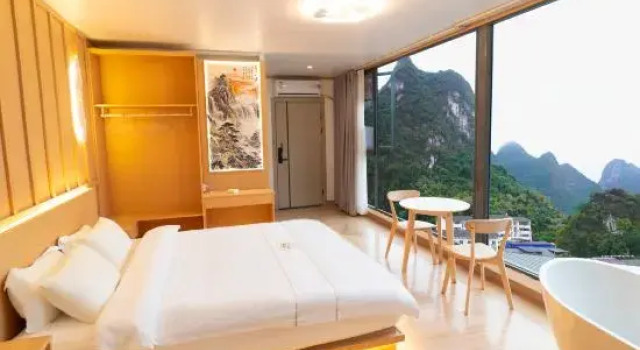 Люкс с видом на горы Yibuxuan Boutique Hotel Yangshuo