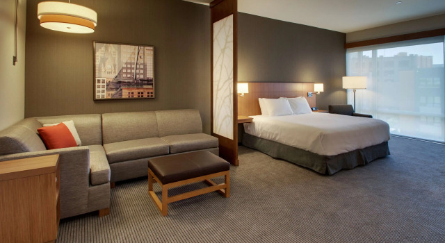 Двухместный номер Standard Hyatt Place Milwaukee Downtown