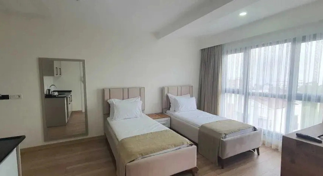 Jednoosobowy rodzinny suite z widokiem na miasto Petra Port Hotel