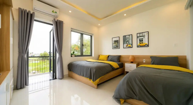 Трёхместный номер Comfort с балконом Luu Gia Homestay Hoi An - Hostel