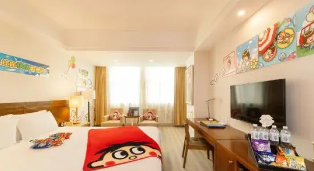 Кровать в общем номере (женский номер) Sanwant Hotel Huaian