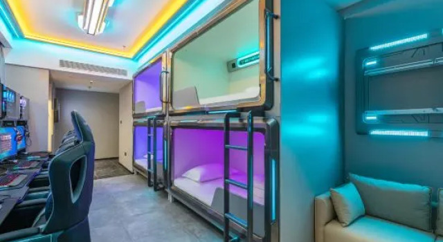 Капсула viewking Hotel (Shanghai Hongqiao Hub Longhu Tianjie Branch)