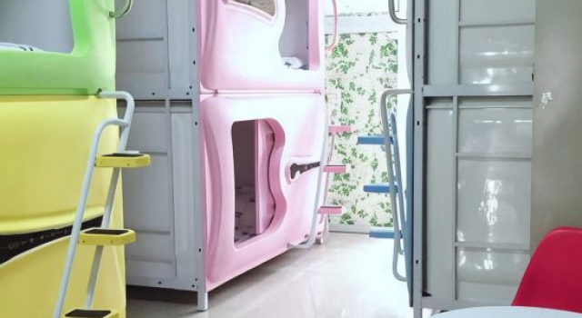 Женская капсула Nanning Meilan Space Capsule Youth Apartment (Guangxi University)