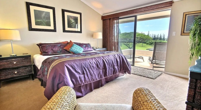 Вилла с 3 комнатами с балконом и с видом на поле для гольфа Kapalua Golf Villas Ocean View 2 BR Sleeps 6 Villas Perfect for Golfers Complimentary Car with 6 Nights KGV-21P2 by KBM