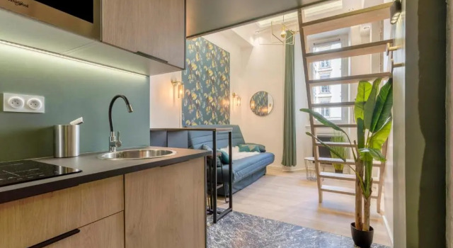 Hamac Suites - Meissonnier 1 - 4 people, Забронировать Отель Лион Rhône, рядом с Jardin Publique La Cerisaie