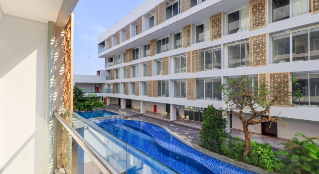 Двухместный люкс с балконом Arshika Bali Sunset Road