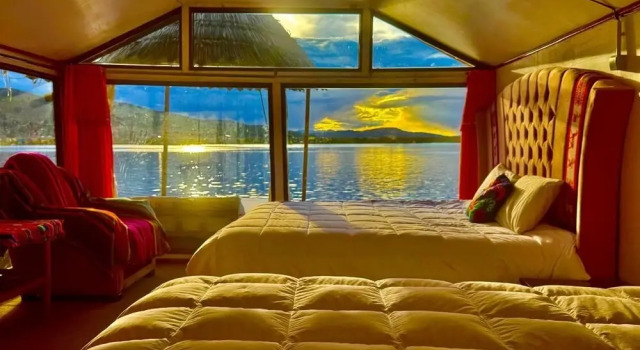 Трёхместный номер Standard Uros Titicaca Uta Lodge