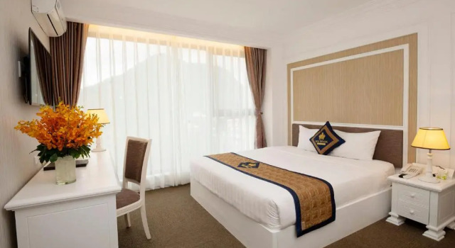 Номер Deluxe Blue Hotel Vung Tau