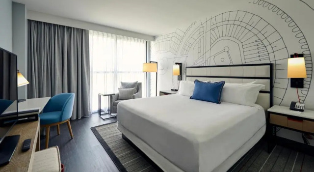 Двухместный номер Standard с видом на внутренний двор Live by Loews - St.Louis