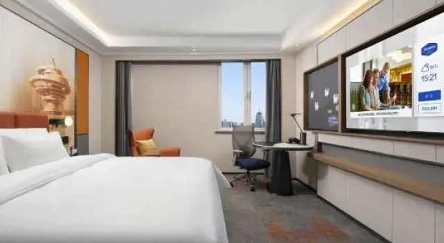 Номер Superior Qingdao May Fourth Square Olympic Sailing Center Hampton by Hilton Hotel