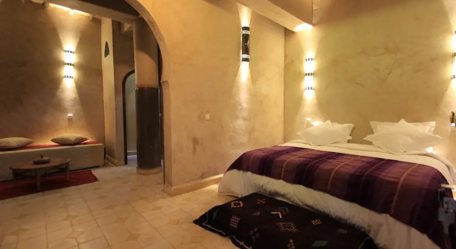 Люкс Deluxe с 2 комнатами с балконом Kasbah Titrit & Spa