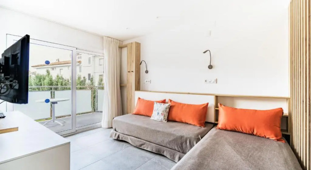 Апартаменты c 1 комнатой с видом на сад Apartamentos Sunway Apollo