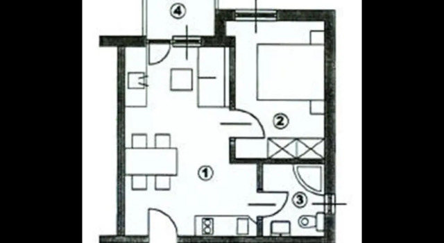 Апартаменты c 1 комнатой с балконом Apartments Anita