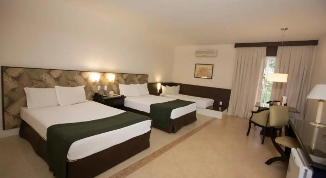 Трёхместный номер Standard Hotel JP Ribeirão Preto Resort & Convenções by Nacional Inn
