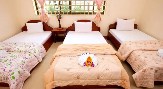 Трёхместный номер Standard Okay Guesthouse Siem Reap