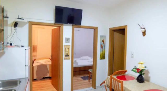 Апартаменты с 2 комнатами с видом на море Apartments Plaža