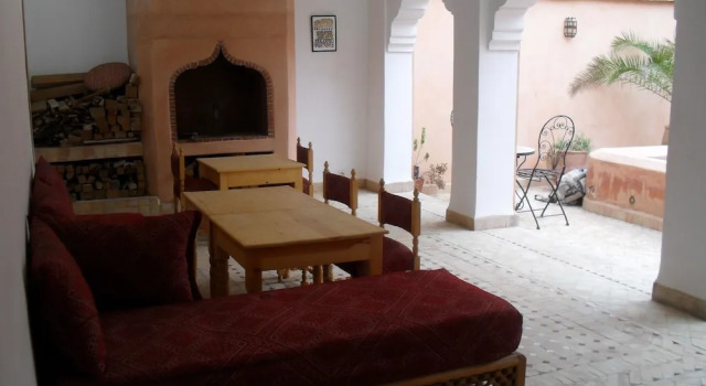 Suite i balkonem Riad Tayba