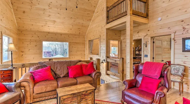 Mineral Bluff Cabin Near Lake Blue Ridge!, Boek Hotel SPA-hotels in Georgia, SPA