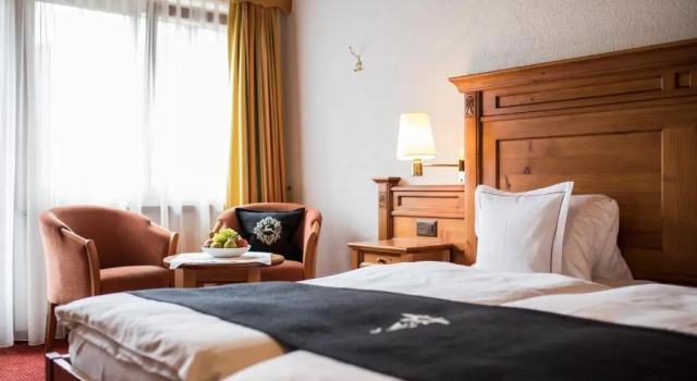 Двухместный номер Standard National Zermatt - Matterhorn Views, Sunnegga Gateway & SPA