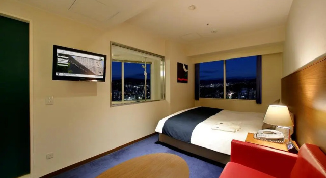 Room Stylish Floor doppia Corner Oriental Hotel Hiroshima