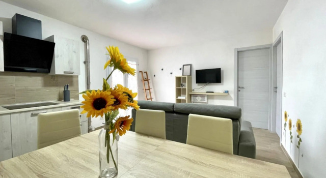 Milly at Casa Mirto, immersed in the green and blue of the Bay of Morcone, at the foot of the villag-MILLY DEL MIRTO, Book Hotel Capoliveri Elba