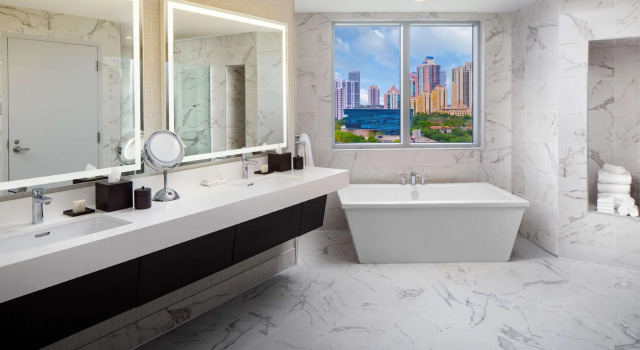 Двухместный люкс Hearing Accessible Presidential Hilton Miami Aventura
