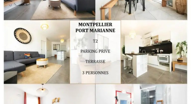 T2 – *Pratique et Business* - La Conciergerie Martinkey’s*, Забронировать Отель Монпелье Hérault, рядом с Планетарий Galileo