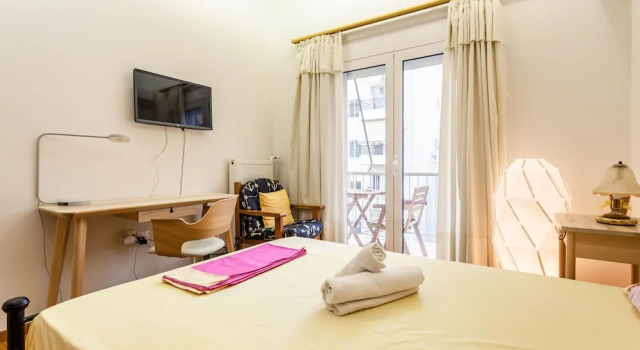 Апартаменты с 2 комнатами с балконом и с видом на город Athens Perfect Spot - Zografou Cozy Home