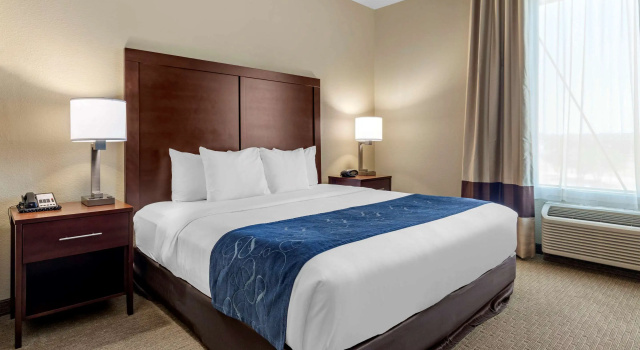Двухместный люкс Comfort Suites Waco Near University Area