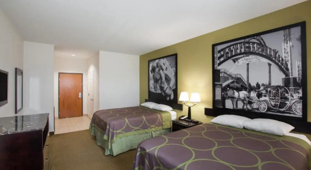 Четырёхместный номер Standard Red Roof Inn La Porte